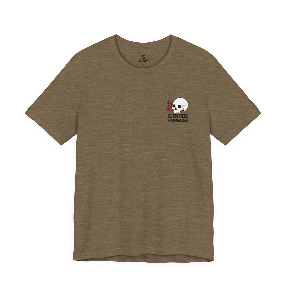 Rose Skull — Isaiah 40:8 Tee