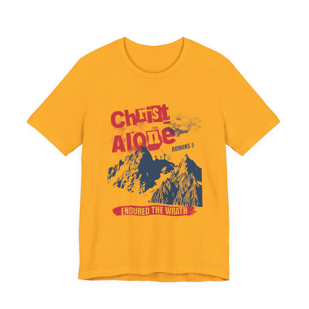 Christ Alone Mountain — Acts 4:12 Tee