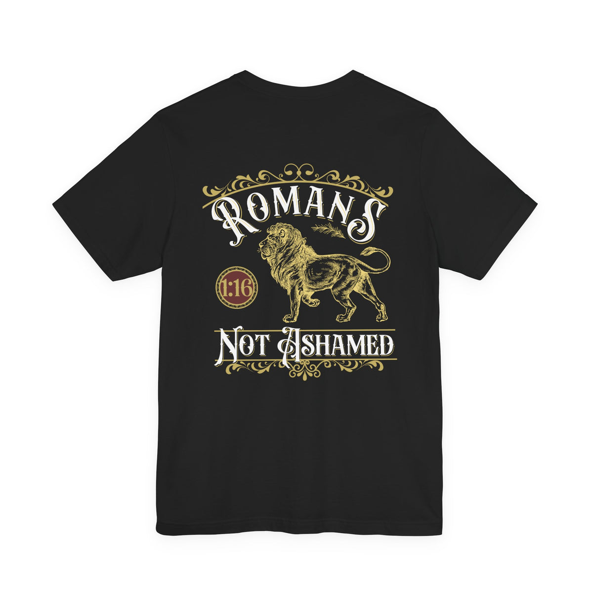Romans Lion — Romans 1:16 Tee