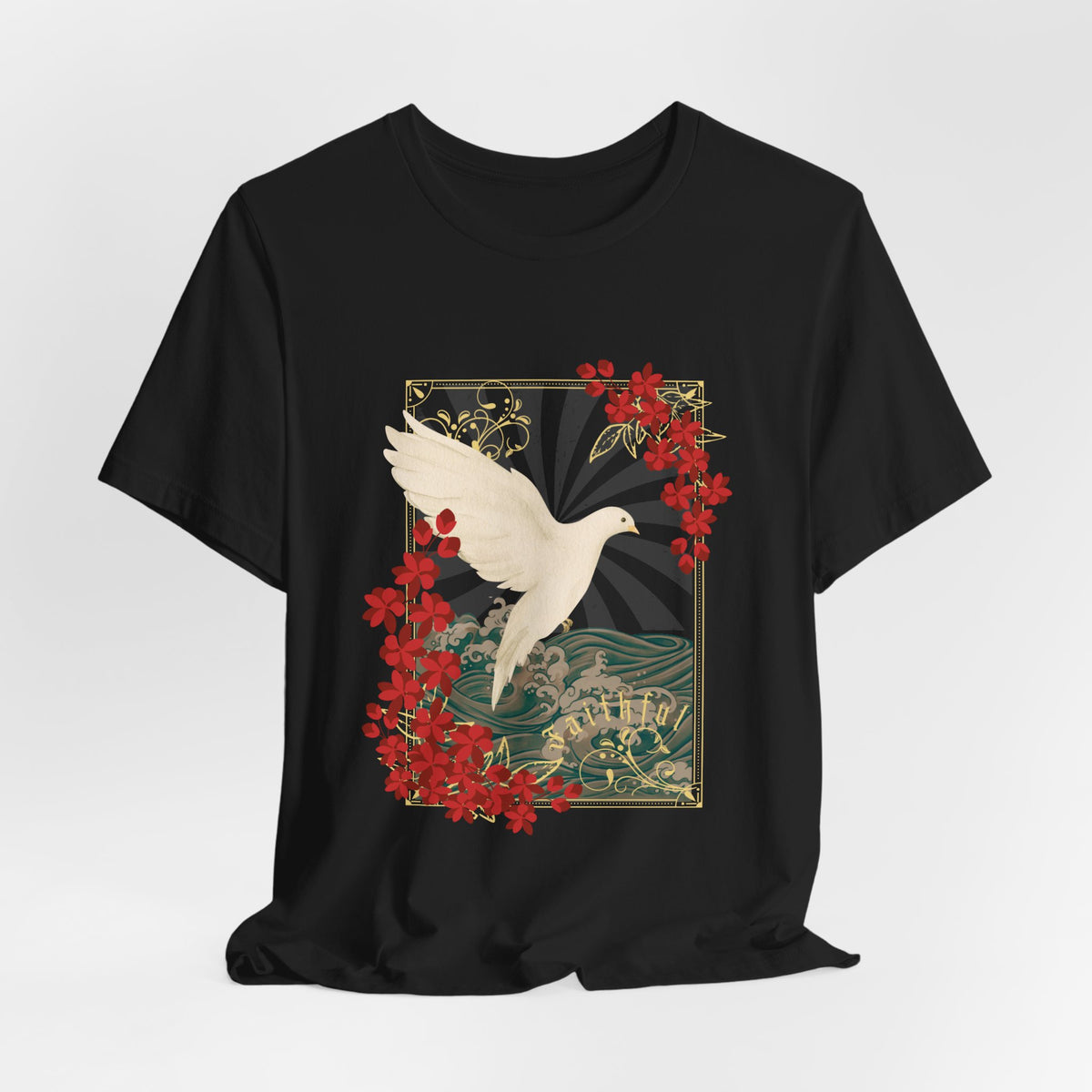 Dove Faithful — Lamentations 3:22-23 Tee