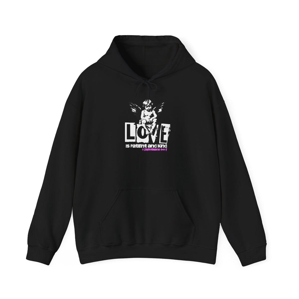 Love is Patient — 1 Corinthians 13:4 Hoodie