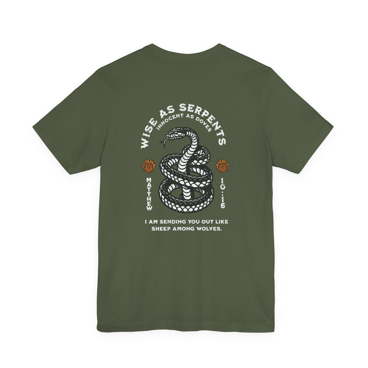 Serpents and Doves — Matthew 10:16 Tee