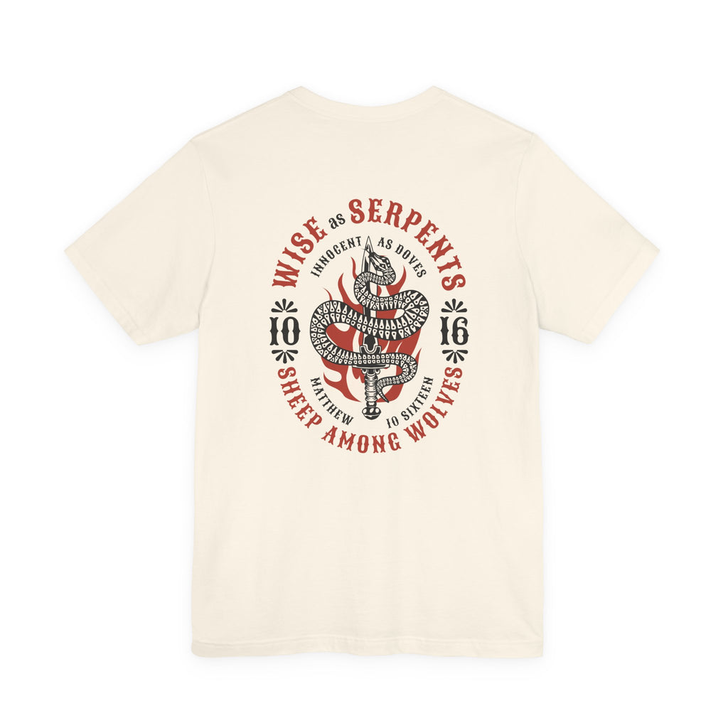 Serpents and Doves Ash — Matthew 10:16 Tee