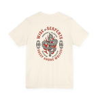 Serpents and Doves Ash — Matthew 10:16 Tee