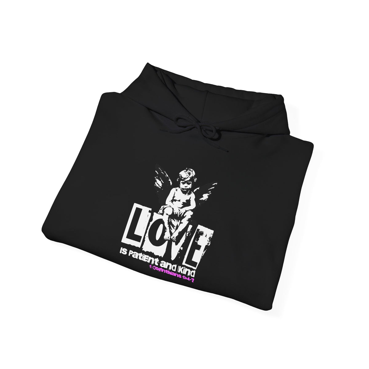Love is Patient — 1 Corinthians 13:4 Hoodie