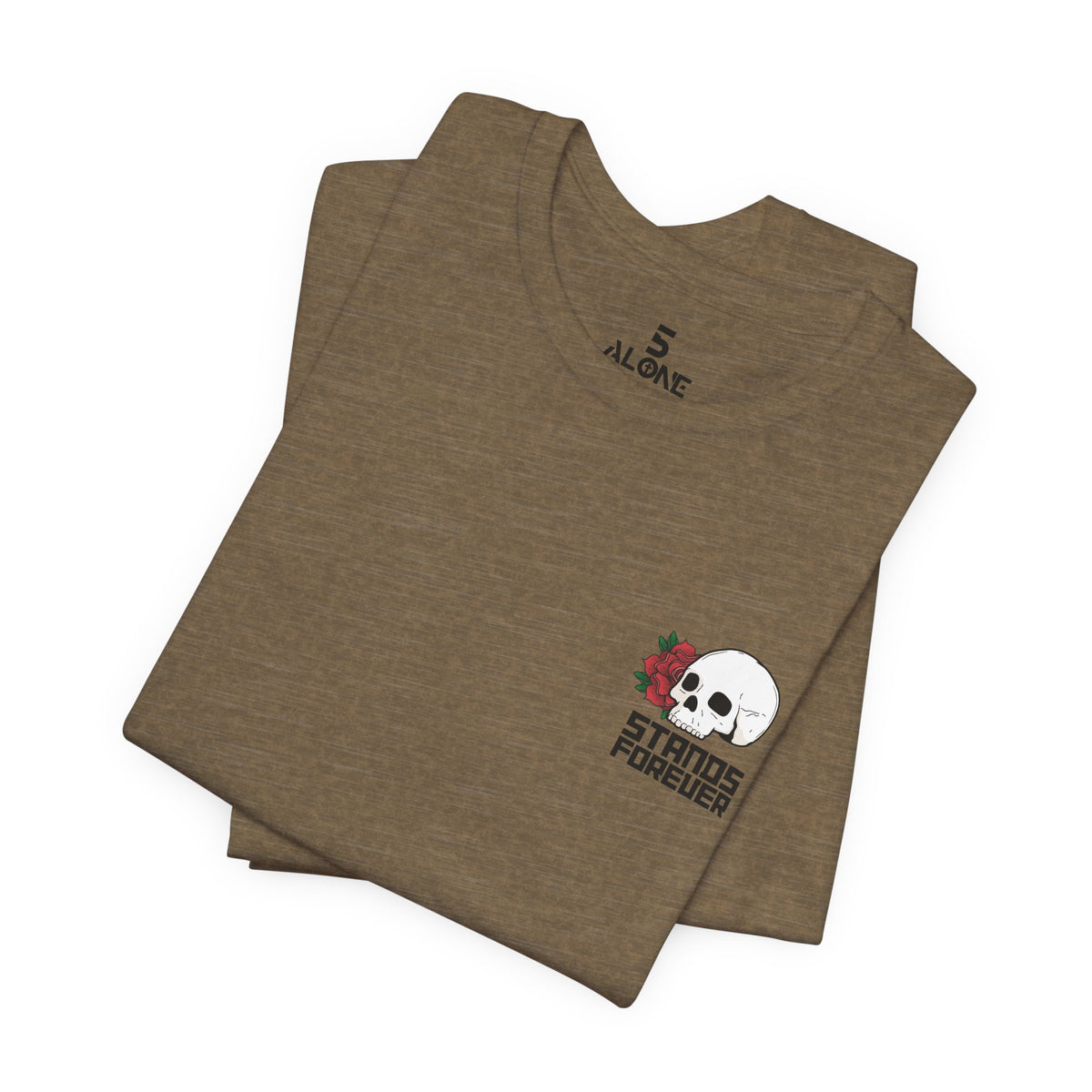 Rose Skull — Isaiah 40:8 Tee