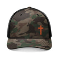 Camouflage Cross — Galatians 6:14 Cap