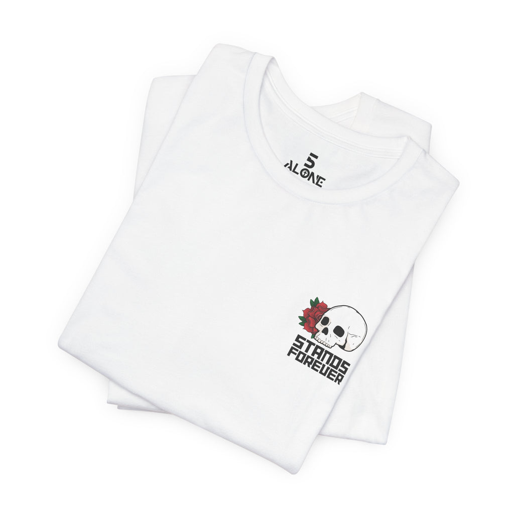 Rose Skull — Isaiah 40:8 Tee