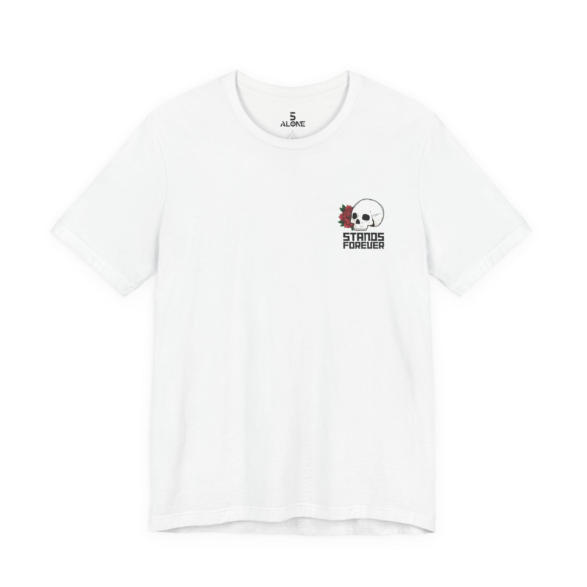 Rose Skull — Isaiah 40:8 Tee