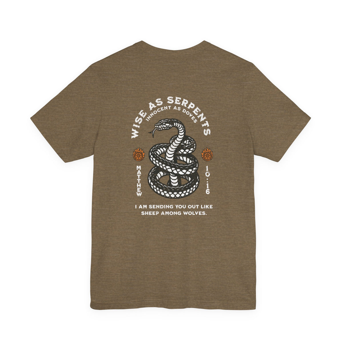 Serpents and Doves — Matthew 10:16 Tee
