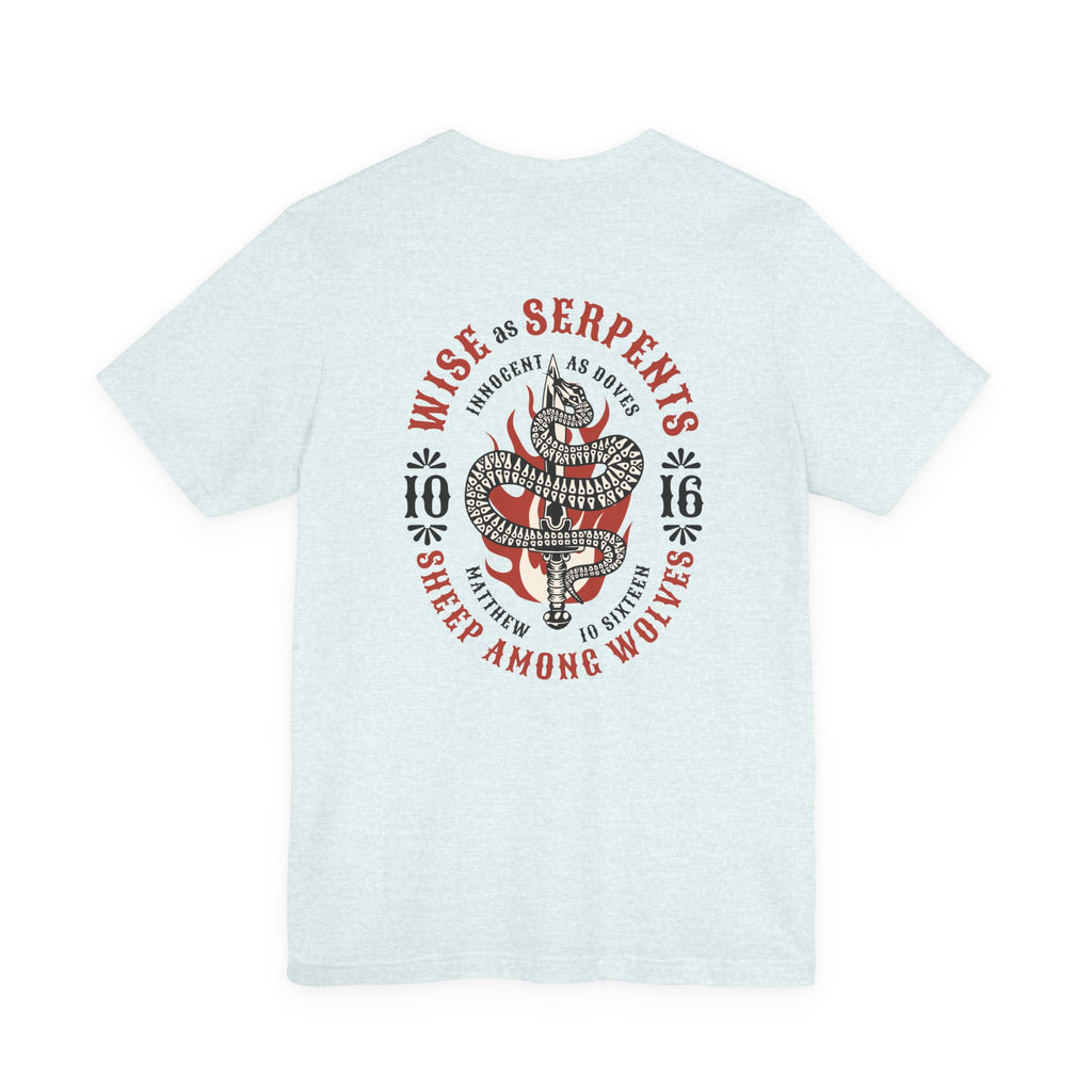 Serpents and Doves Ash — Matthew 10:16 Tee