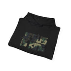 Camo Jesus is King — Revelation 19:16 Hoodie