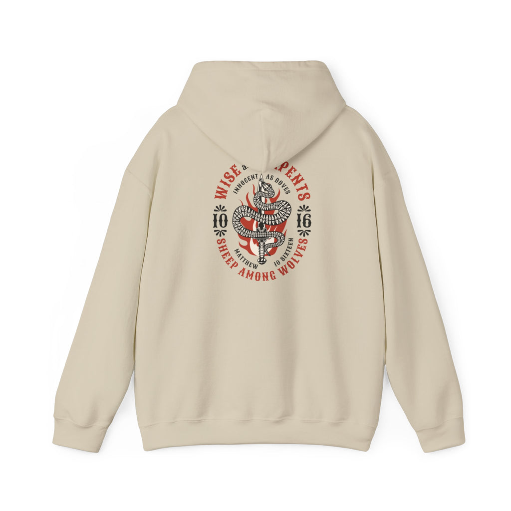 Serpents and Doves — Matthew 10:16 Hoodie