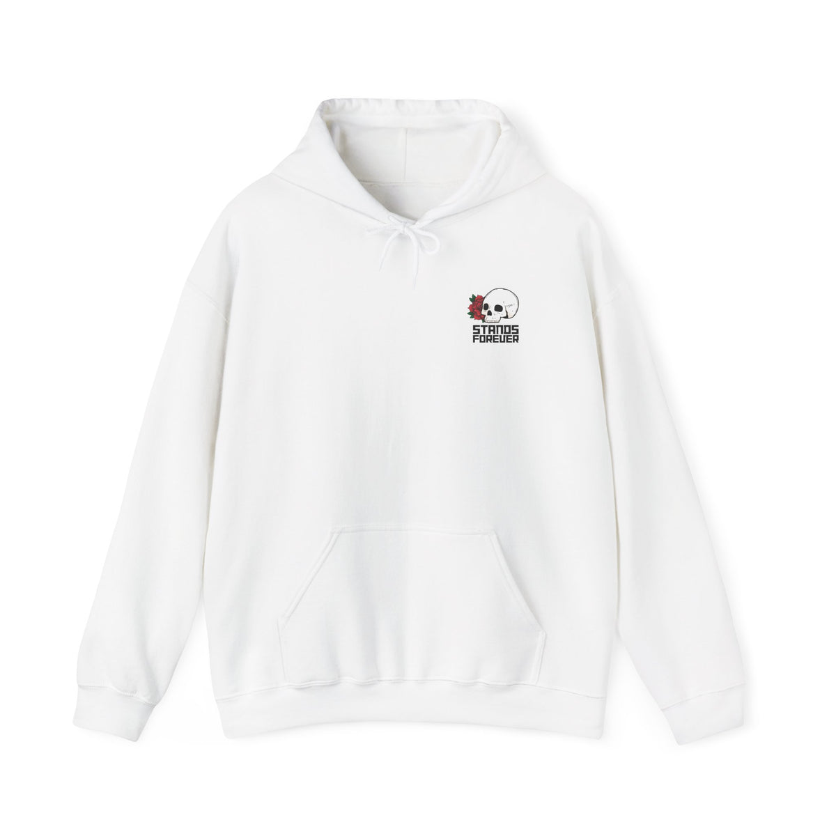 Rose Skull — Isaiah 40:8 Hoodie
