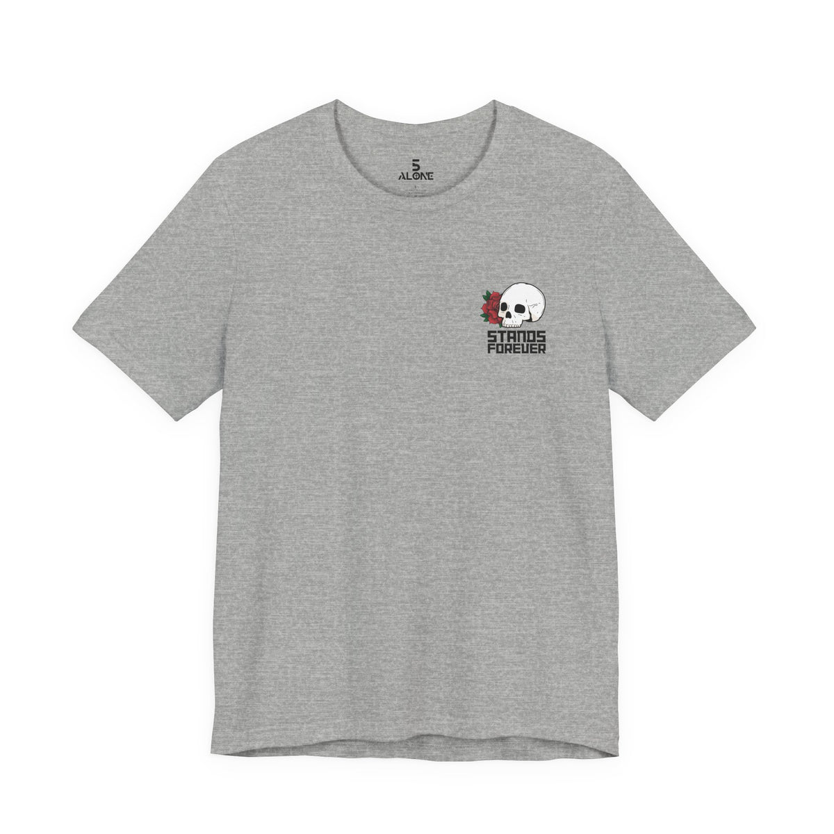 Rose Skull — Isaiah 40:8 Tee