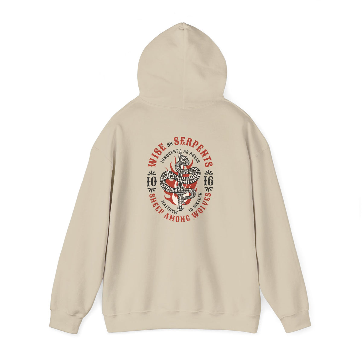 Serpents and Doves — Matthew 10:16 Hoodie