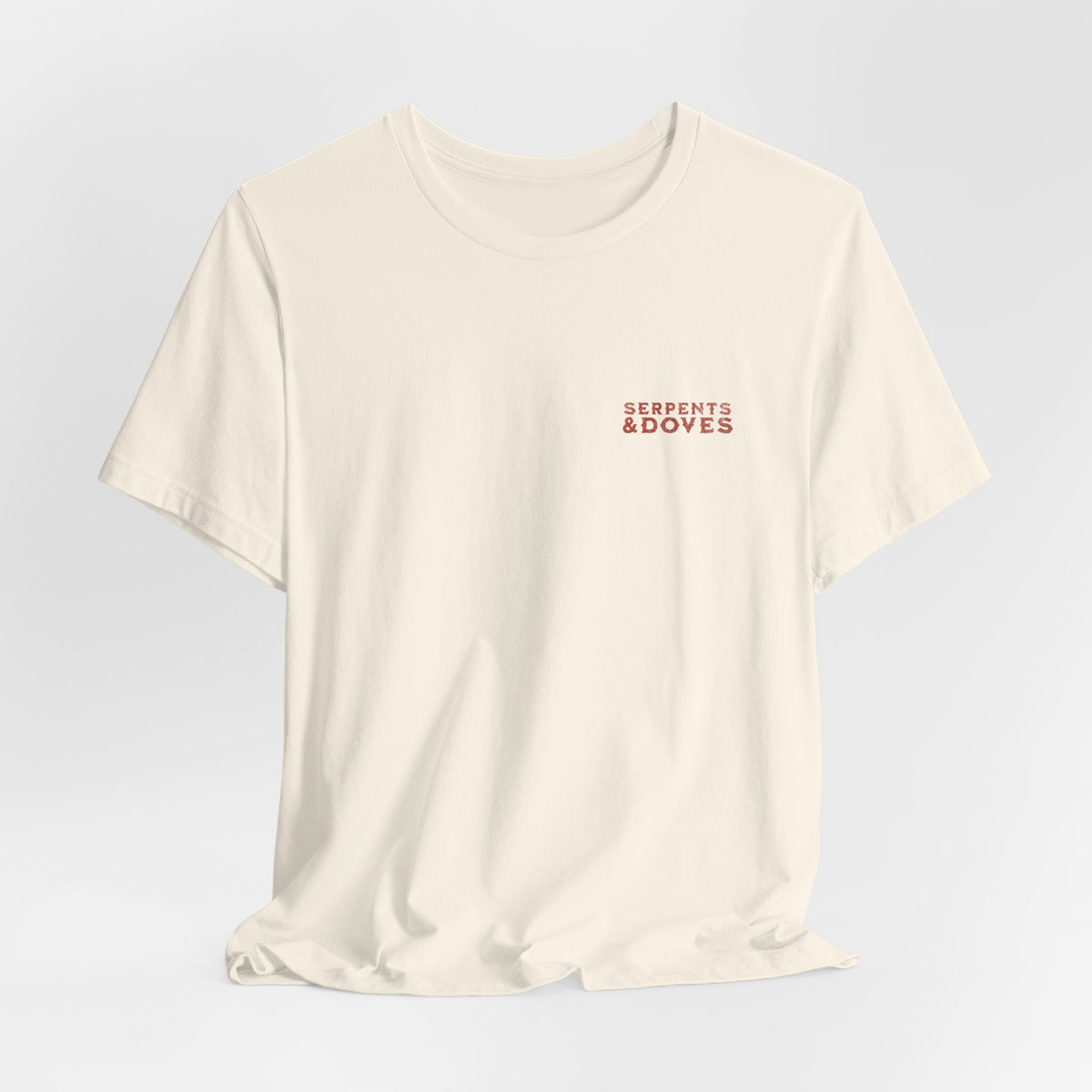 Serpents and Doves Ash — Matthew 10:16 Tee
