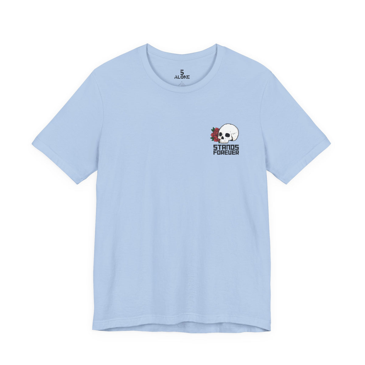 Rose Skull — Isaiah 40:8 Tee