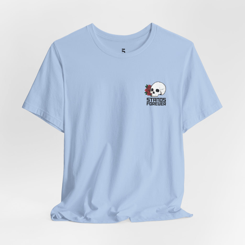 Rose Skull — Isaiah 40:8 Tee