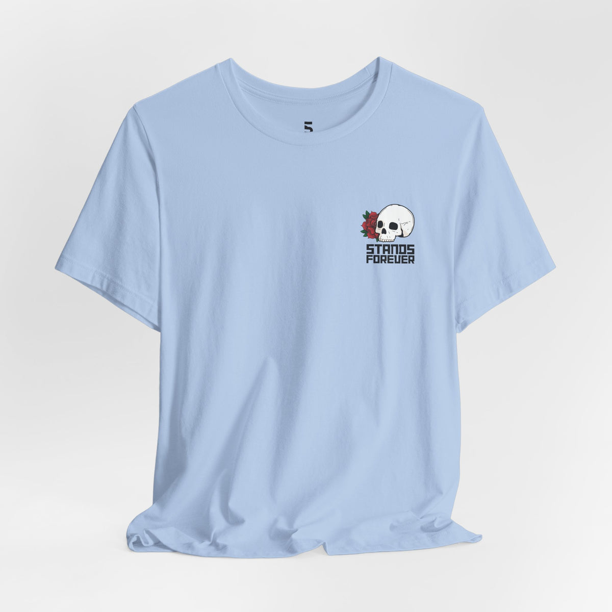 Rose Skull — Isaiah 40:8 Tee