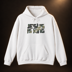 Camo Jesus is King — Revelation 19:16 Hoodie