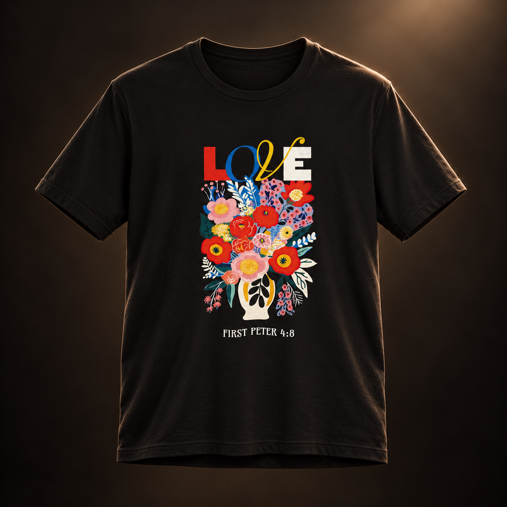 Love II — 1 Peter 4:8 Tee