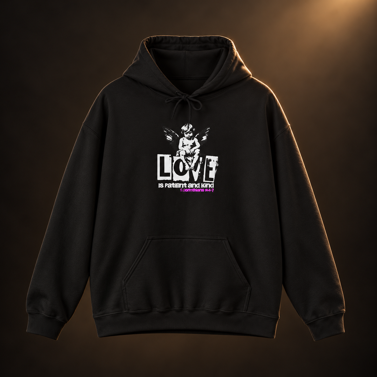 Love is Patient — 1 Corinthians 13:4 Hoodie