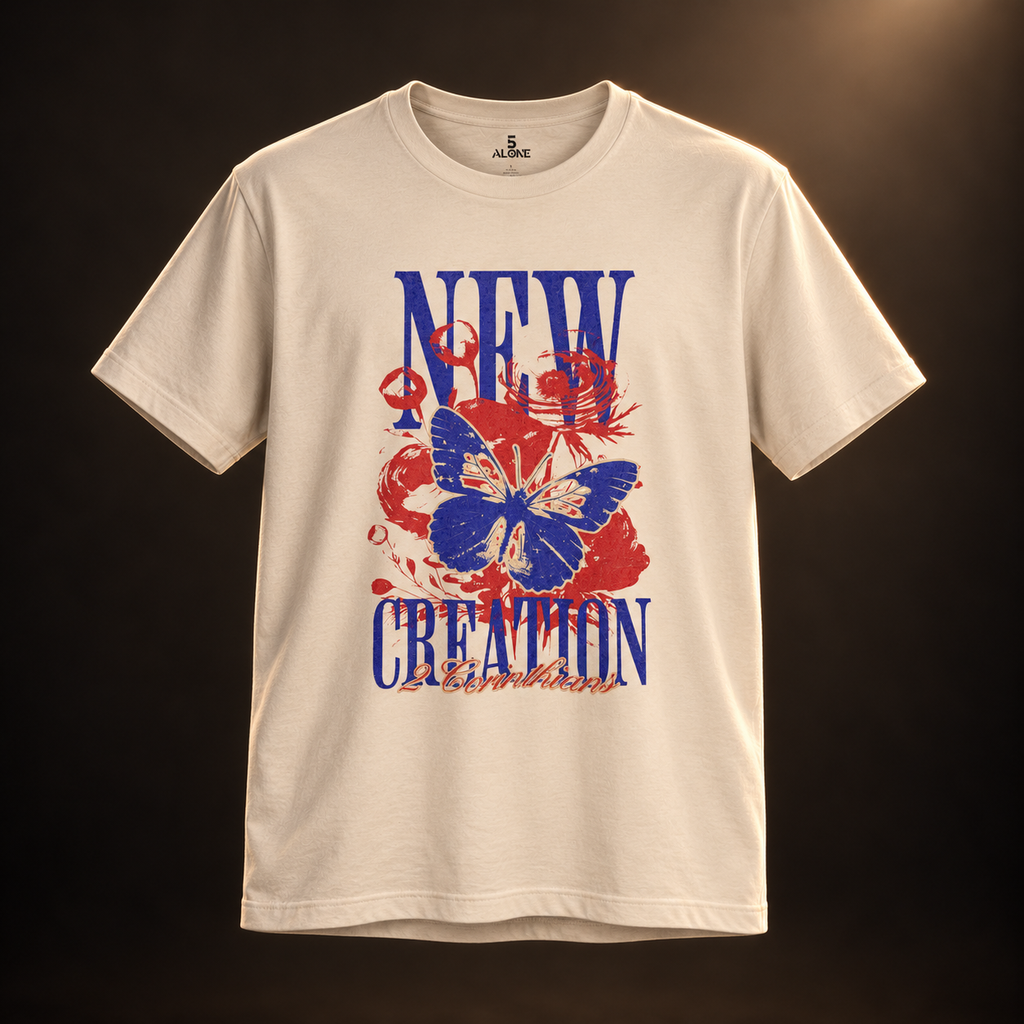 New Creation 2 — 2 Corinthians 5:17 Tee